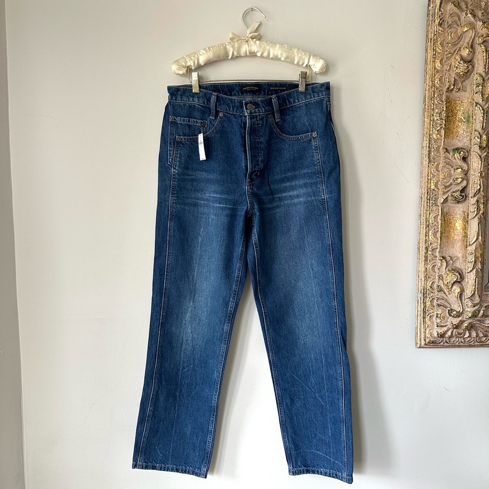 Banana Republic High Rise Straight Jeans